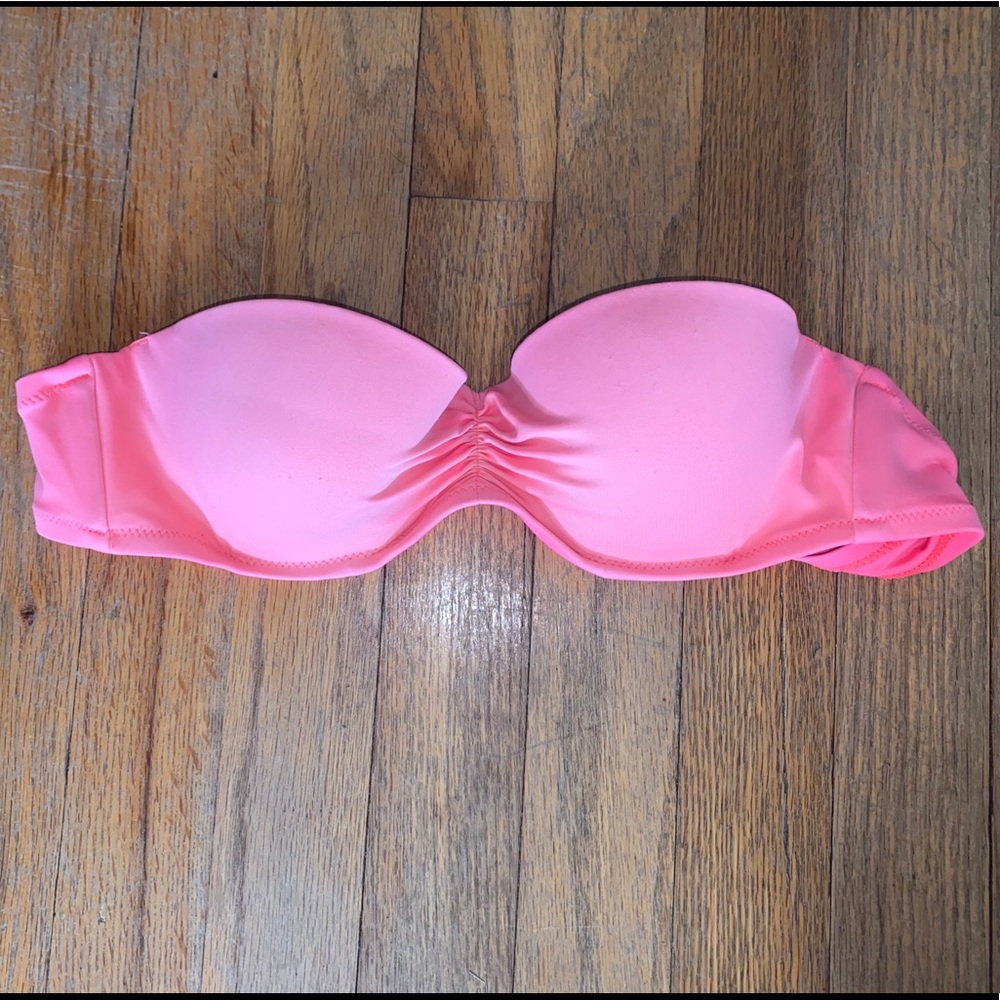 Victoria Secret Neon Pink/Orange Swim Top